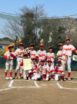 Bチーム　若葉区春季大会準優勝